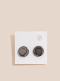 Flat Disc Earrings