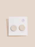 Flat Disc Earrings