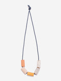 Ceramic Bead Necklace - Mustard